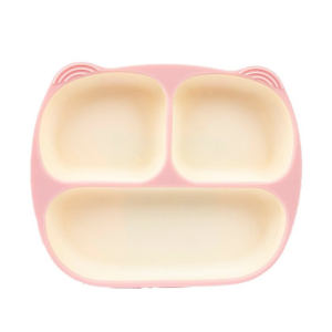 Stable Silicone Suction Plates For Babies And Toddlers Promoting Independent Eating With 3 Compartment Designs