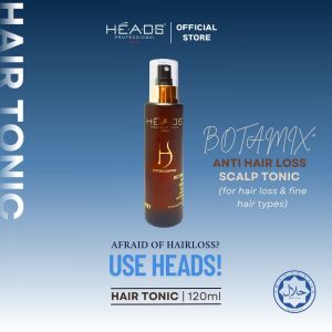 HEADS Botamix Anti Hair Loss Scalp Tonic for Anti-Hairloss Hair Growth | Botamix Keratin Hair Serum Bio Argan Oil