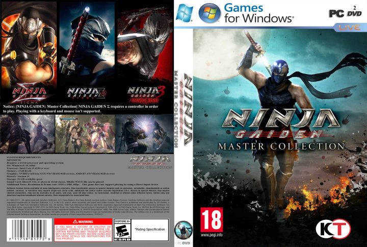 Ninja Gaiden Master Collection Pc Game Offline Installation Lazada
