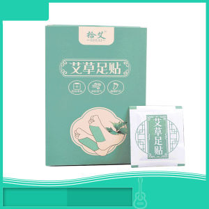 Wormwood foot patch Foot mask uterus warmer 50 pieces Remove dampness Decontamination and turbidity soothe the nerves and help sleep Detoxification and beauty mild and non-irritating Chinese herbal formula Physical weakness