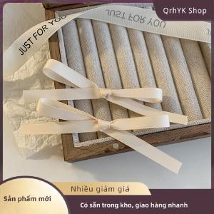 Hàng có sẵn✨ 2 cái kẹp tóc nơ dễ thương ngọt ngào Kẹp tóc nơ ba lê ngọt ngào kẹp tóc kẹp tóc dễ phối phong cách Hàn Quốc Phụ kiện tóc đội đầu nữ