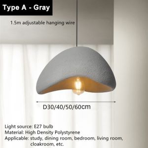 IGDL Bera Wabi Sabi membawa candelier siling dengan E27 membawa mentol ruang makan Bar Loft loket lampu perlawanan