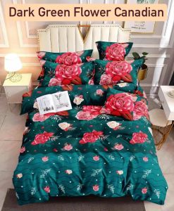 4 Inches Foam Cover with Long Zipper - Canadian Cotton (HINDI KUMUKUPAS)