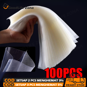 [20X30CM] Plastik Vacuum Sealer 100PCS Emboss Food Grade - Frozen Food Aman COD
