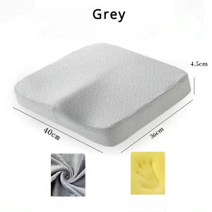 【WJ】Sports and fitness waist protection support cushion Outdoor fitness support seat cushion Home sports lumbar protection memory foam support cushion Hip protection support sports pad Car seat support pad