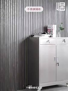 File Cabinet Stainless Steel Under Desk Cabinet Storage Cabinet Drawer With Lock Cabinet Drawer Bedside Table