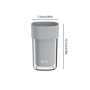 Toothbrush Case Portable Toothbrush Holder Toothbrush Cup Bathroom Toothpaste Holder Storage Case Box