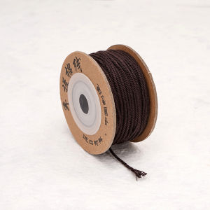 1/1.2/1.5mm Colorful Handmade Braided Rope Cotton Thread String Bracelets Necklaces Beaded Cord Wax Wire For DIY Bracelet Jewelry Making Findings Home Wedding Decoration Supply