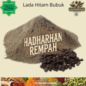 Lada Hitam Bubuk 10-100 gr repack Organic