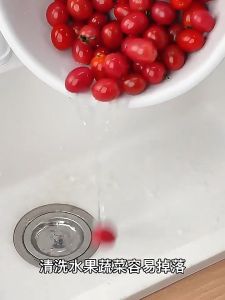 🇸🇬SG Ready Stock🇸🇬 Double Layer Drain Basket Kitchen Vegetable & Fruit Washing Food Strainer Storage Basin Sink Tray