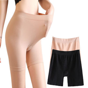 Ruizhijzg Phụ Nữ cỡ lỡn quần mặc trong váy Quần Quần lót liền Panty Womens Tóm Tắt đồ lót mềm mại Dành Cho Phụ Nữ Đen màu nude kích thước lớn