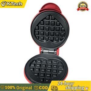 【Free Shipping】 Mini Waffle Maker Nonstick Nonstick Surface Compact Quick Heat-Up Kitchen Appliance for Breakfast