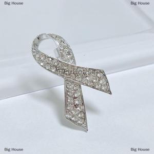 [COD] Big House Simple Alloy Black White Ribbon Pin Badge Brooch Funerals Memorial Pin Mourning Badge Suit Clothing Jewelry Accessories