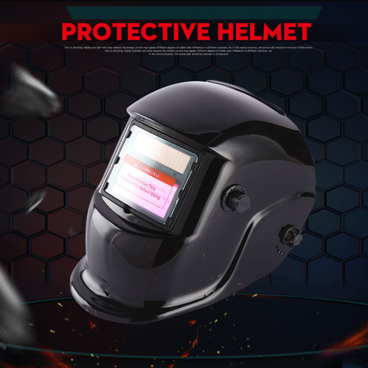 auto darkening welding helmet lazada Mask Darkening, Welding with 4 Light Sensors and A Grinding Function, Solar Powered Welding Hood, Welders Helmets for Tig Mig Mma Weld Grinding : Buy Online at Best Price ULTIMATE EYE PROTECTION HITBOX True Color Pro Solar