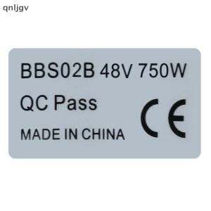 🔥🔥🔥qnljgv 10PCS Mid Drive Motor Sticker Electric Bicycle For HUB Wheel Dirve Bike Motor