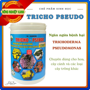 1kg TRICHODERMA và PSEUDOMONAS 2 trong 1 ngừa bệnh cây trồng chuyên hoa hồng hoa lan cây cảnh...