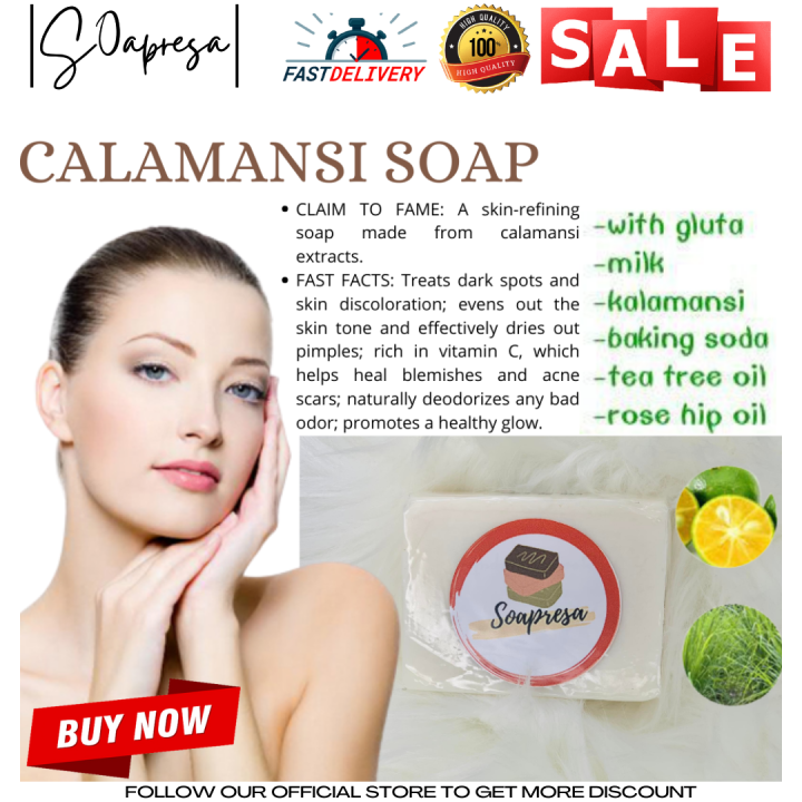 CALAMANSI SOAP MADE OF PURE CALAMANSI EXTRACT Whitening