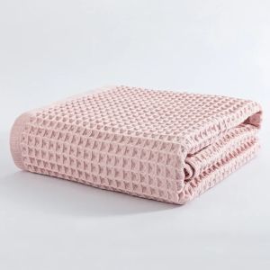 2/4 Pcs 100% Cotton Bath Towel Set for Children High Quality Waffle Towel Soft Highly Absorbent Home Bathroom Washcloth2026