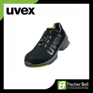 UVEX 1 8544 Low Cut Shoe S2 W11 (Black/Lime)