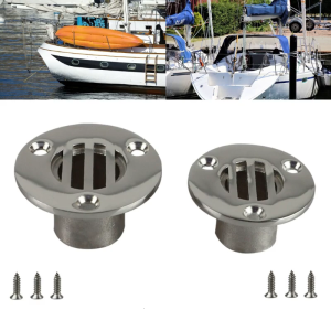 Yacht Floor Deck Drain 22mm/25mm Marine 316 Stainless Steel for Yacht Kayak Deck Drainage or Bathroom