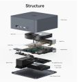 Mini PC Beelink EQi12 Intel Core i5 12450H 24GB LPDDR5 512GB SSD NVMe Dual LAN WiFi6 HDMI Windows 11 Pro. 