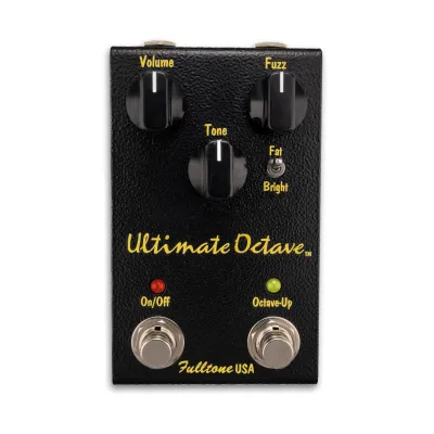 Fulltone Ultimate Octave Fuzz + Octave Up Guitar Effects Pedal (Handmade USA)