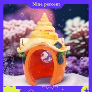 Nine percent Nhà ốc xà cừ trang trí bể cá cảnh quan Bể cá trang trí bể cá trang trí bể cá tôm ẩn nơi trú ẩn