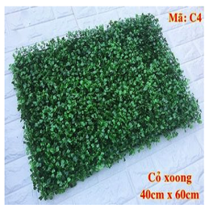 Cỏ treo tường cải xoong cỏ  trang trí dán tường mắt  châu rộng 40 x dài 60 tấm trang trí nhà hàng quán ăn gia đình