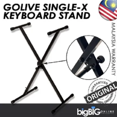 Golive Music stand for Musical Instrument Digital piano Keyboard Guitar Electronic guitar