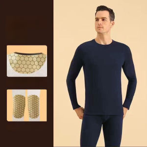 ✨Autumn/Winter Essential✨Graphene Thermal Underwear Set/Ultra Warm Thermal Underwear Set/Men Women Winter Base Layer/Cashmere Silk Warm Suit加绒加厚保暖内衣套装