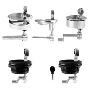 Latches for Deck Hardware Accessories Easy Installation T Handle Latches with Stainless Handle Latches