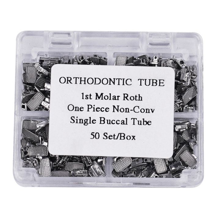 Dental Orthodontic Buccal Tube Roth.022 2nd Molar Bondable Non-Conv Monoblock eB Dental Orthodontic Buccal Tube Roth.022 2nd Molar Bondable Non-Conv Monoblock eB