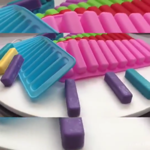 Cylinders Ice Molds 10 Holes Stick Shape Ice Tray Silicones Ice Making Tool Molds for Whiskeys Drinkers Bartenders