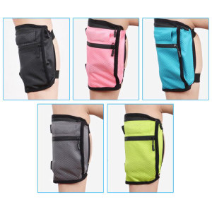 Phones Calf Leg Band Organization Slip Resistant Band Smartphone Holder with Adjustable Strap Leg Wallet Pouches