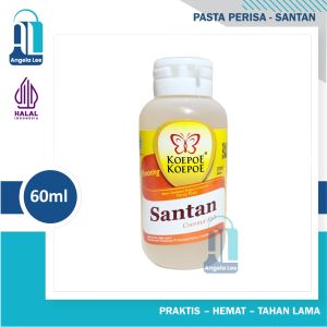 Koepoe Perisa Perasa Pasta Vanilla Vanili Santan Flavoring Koepoe 60ml