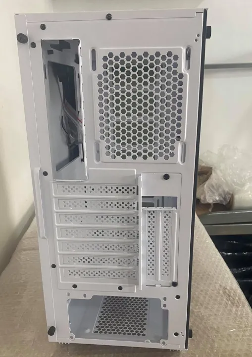 Keytech T1000 KEYTECH T1000 ATX Tempered Glass Midtower Desktop PC Gaming Case ...