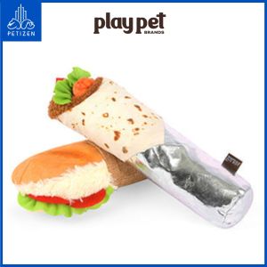 P.L.A.Y. Feline Frenzy Cat Kicker Toy | Organic Catnip Plush for Bites & Kicks