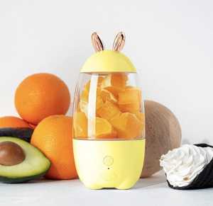 Original CIJI Blender Juicer Cup Portable Mini Bentuk Telinga Kelinci