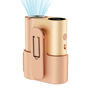 2026 New Waist-Wearing Fan Outdoor USB Mini Fan High-Speed Wind Power Mini Waist-Wearing Fan with 100 Speed Settings
