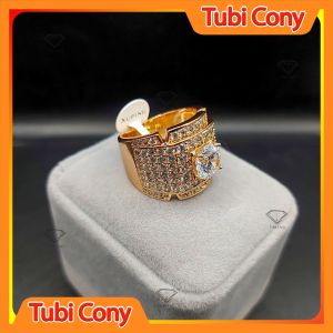 Nhẫn nam xuping cao cấp N301-212-DX1 Tubi Cony - Không Kị Mưa- Mang thoải mái