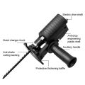 Jig Saw Adapter Connector Hand Electric Drill Woodwork Cutting Electric Reciprocating Saw with Converter. 