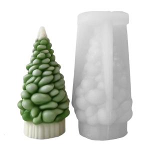 Silicone Molds Ornament Mold Christmas Tree Shape Silicone Molds Making Supply Silicone Texture for