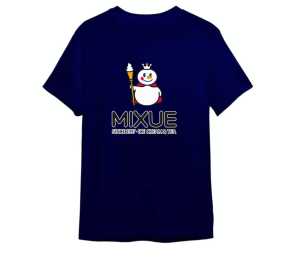 kaos anak laki dan perempuan usia 1-12 tahun mixue ice lengan pendek