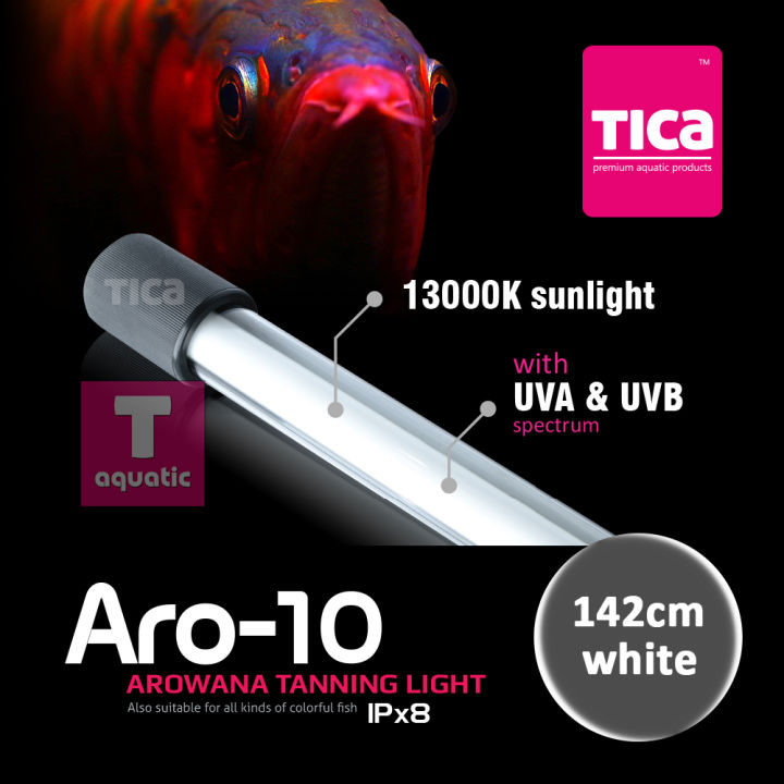 Tica Aro-10 White 13000k (142cm) arowana tanning light | Lazada