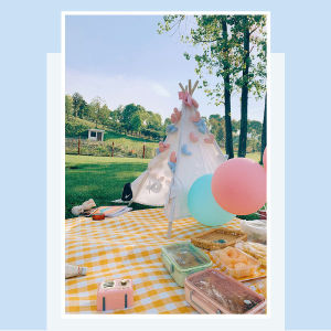 Waterproof Outdoor Picnic Mat Oxford Cloth Foldable Camping Mat Hiking Mat Beach Mats Tent Mat Blanket Sleeping Mattress Tent Pad Yoga Carpet Widen Thick Tikar Berkelah 145x80/145x180/145x200CM (Ready Stock)