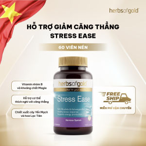 Herbs of Gold Stress Ease viên uống hỗ trợ hệ thần kinh 60 viên