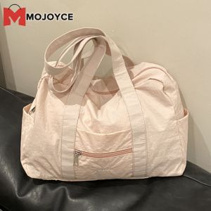 Mojoyce túi xách túi đeo chéo đơn giản vải Oxford du lịch đa phương tiện Túi Xách Tote nhẹ nhiều túi túi Du Lịch ngắn ngoài trời