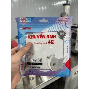 Chiếc Khẩu Trang 5D KA Mask-Chống 90% virus-Ngăn Bụi Mịn-Kháng Khuẩn-Chống Tia Uv ( Bịch 10 cái)