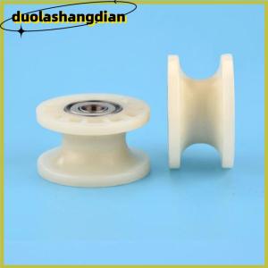 [Duola] 1ชิ้นลูกรอกเครื่องกล608zz ล้อเลื่อนตลับลูกปืนคู่ลูกกลิ้งล้อกลม8x42x24มม.