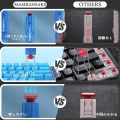 MAMBASNAKE Mechanical Keyboard Key Extractor Shaft Extractor 2-in-1 Keycap Removal Convenient Tool Keytop Extraction Tool Keycap Puller and Key Switch Puller Quick Shaft Extraction Switchable Grip Type Gaming Keyboard Easy Compatible with PC keybo.... 